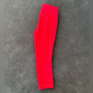 Lululemon Athletica Bright Red Leggings